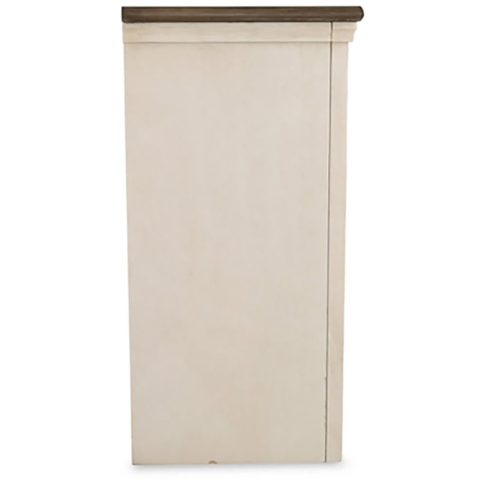 Extra Large Two-Tone Weathered Oak TV Stand S268