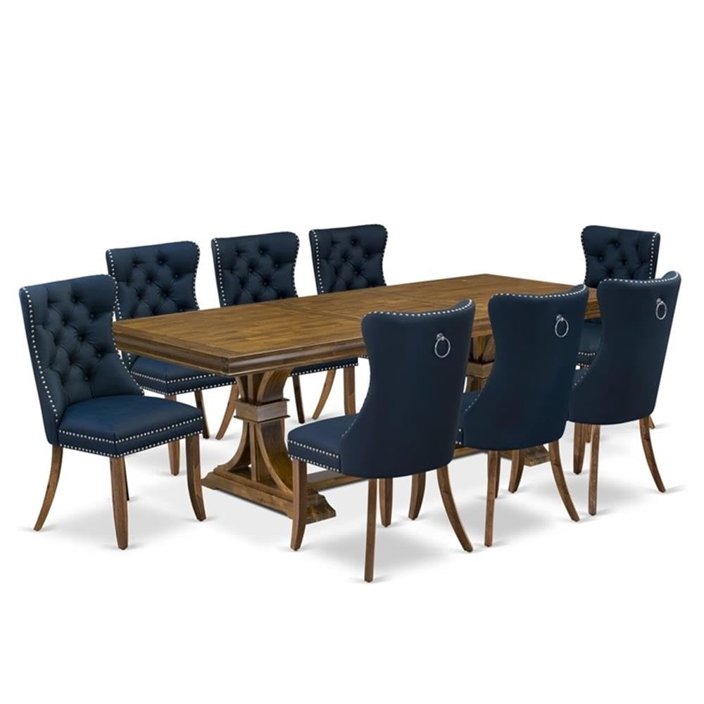 9-Piece Acacia Wood Dining Set V22027