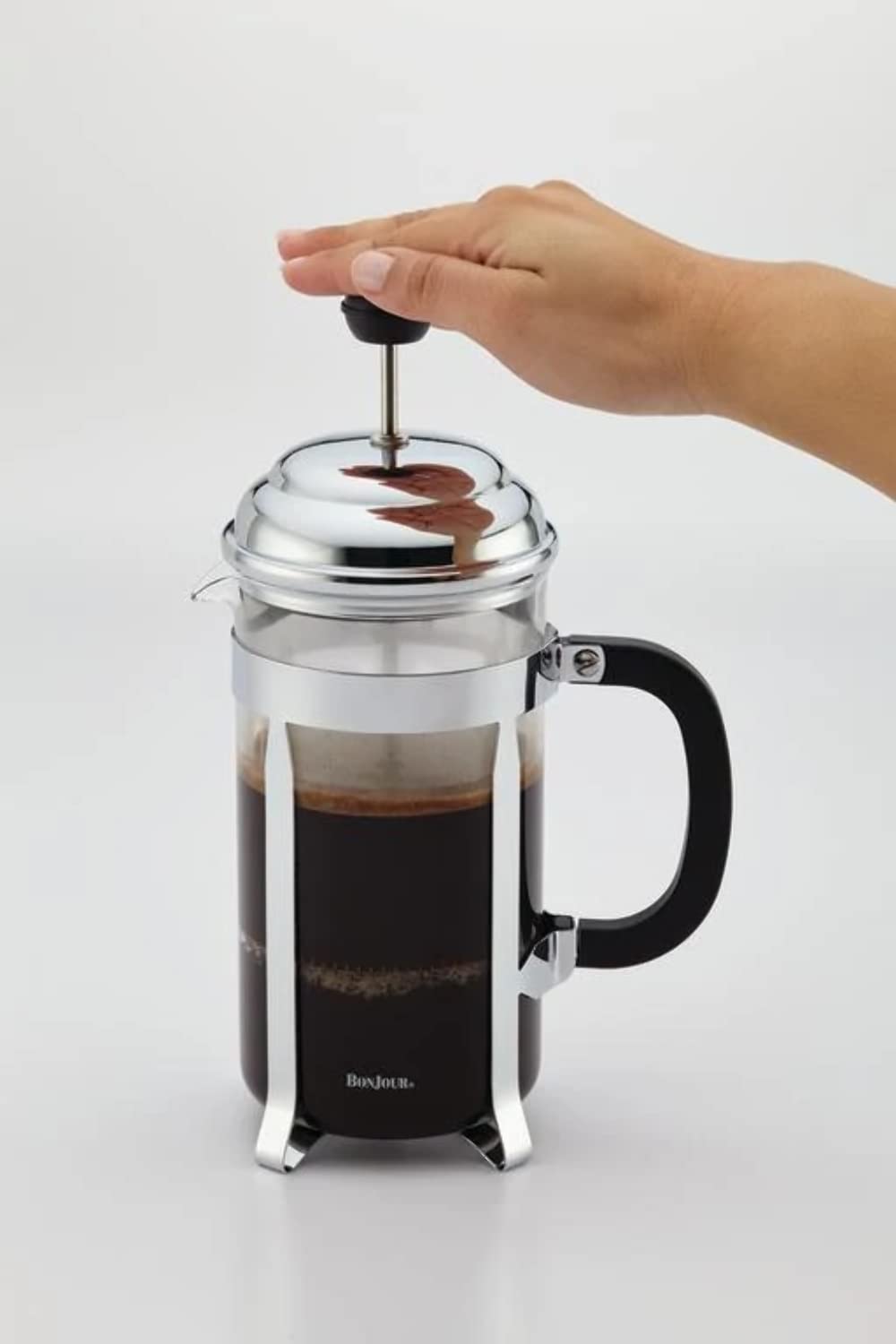 Stainless Steel French Press with Glass Carafe R22829