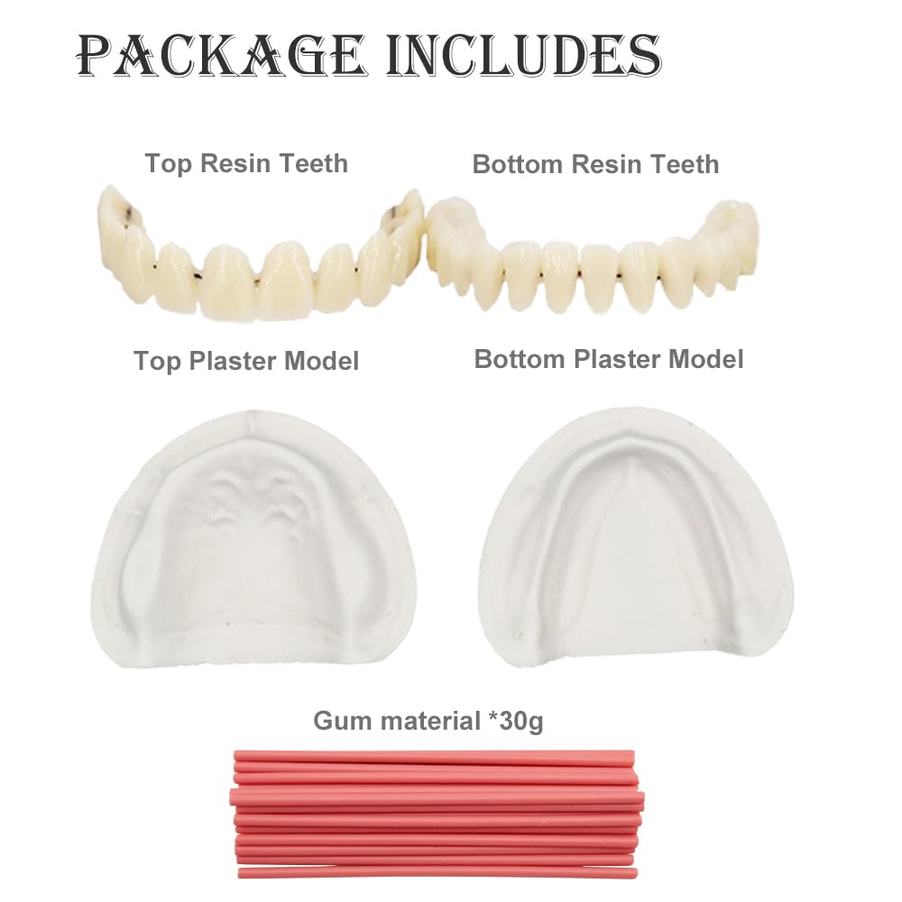 DIY Denture Fake Teeth Set R910145