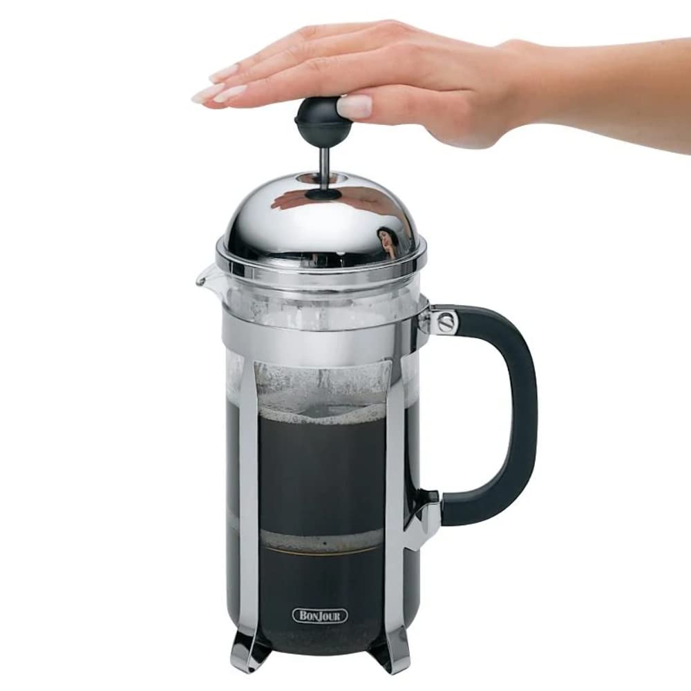 Stainless Steel French Press with Glass Carafe R22829