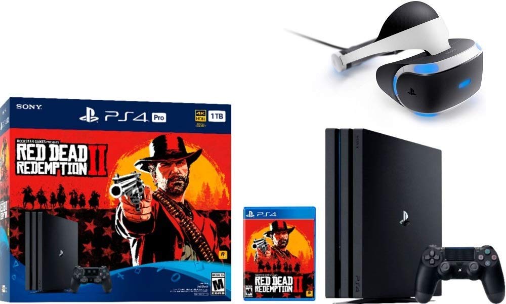 PlayStation 4 Pro 1TB Console Bundle with VR Headset O742308