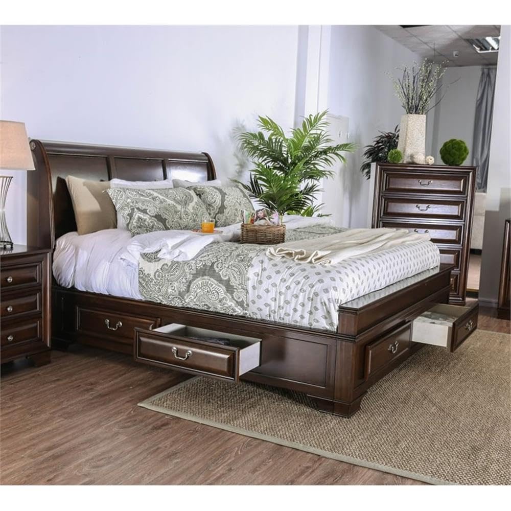 King Storage Platform Bed L16117