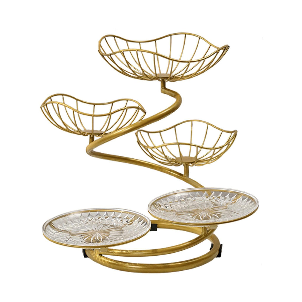 5 Tier Metal Wire Fruit Basket Q361222