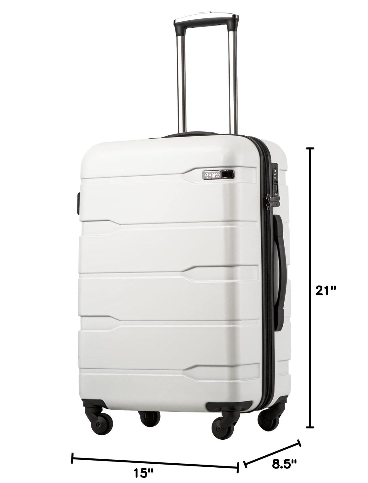 20in Hardside Carry On Luggage with Spinner Wheels A41711