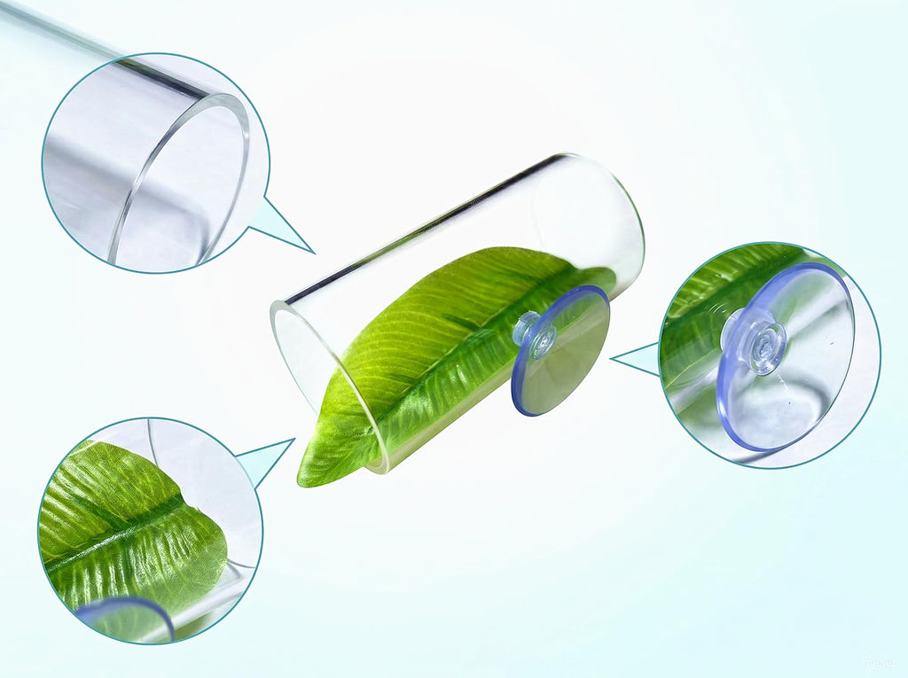 Betta Fish Hammock Tunnel Leaf Pad Resting Bed S702903
