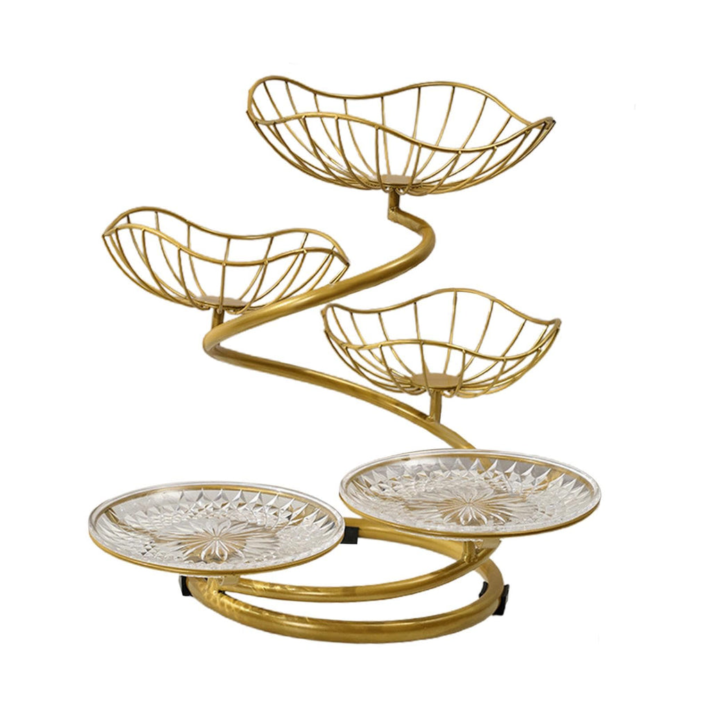 5 Tier Metal Wire Fruit Basket Q361222