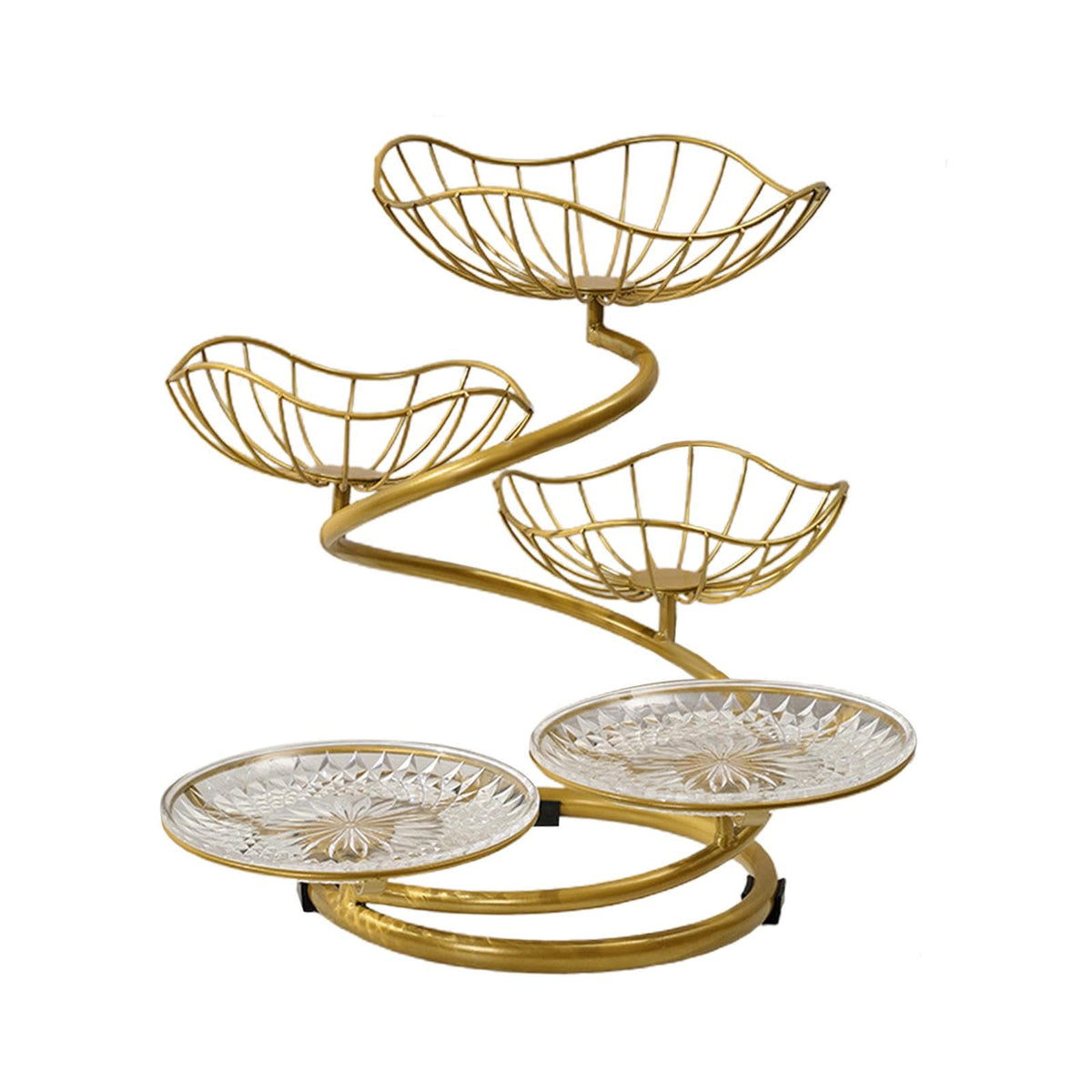 5 Tier Metal Wire Fruit Basket Q361222
