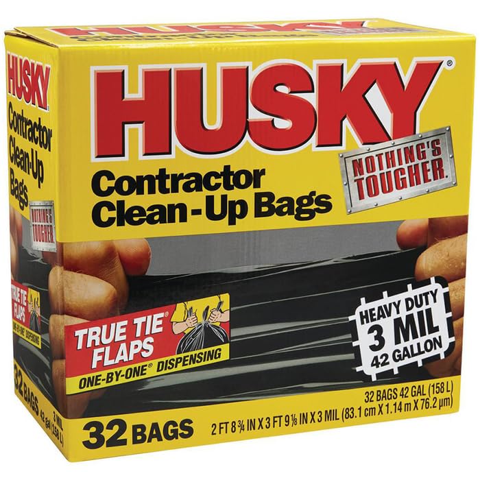 42 gal 3-Mil Contractor Trash Bag S632