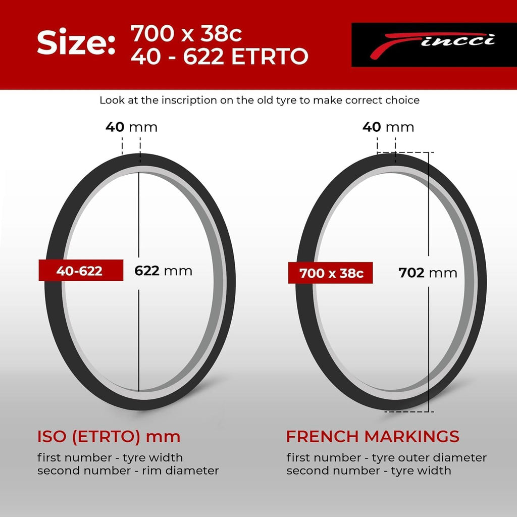 700x38c Gravel Bike Tires & Tube Foldable R5544