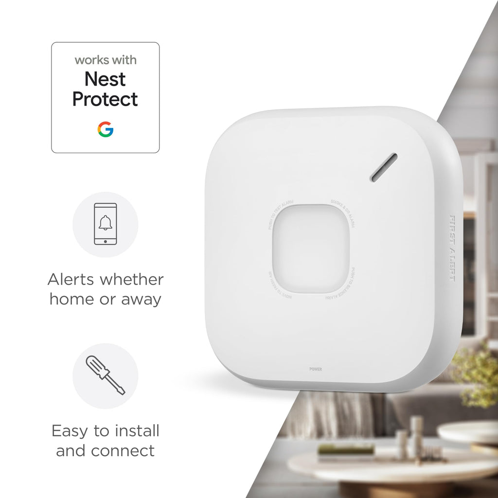 Hardwire Smart Smoke & Carbon Monoxide Alarm Q32316