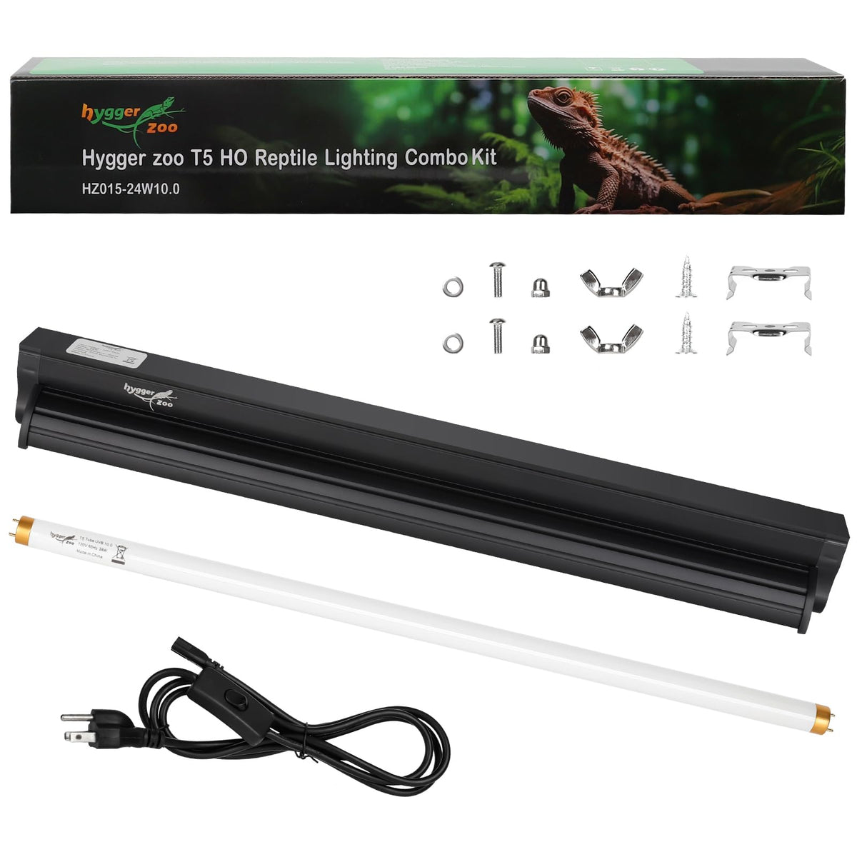 22 Inch 24W UVB Reptile Light Fixture D524906