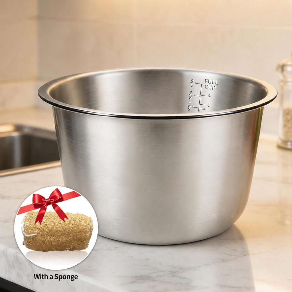 Stainless Steel Replacement Inner Pot Bowl D142