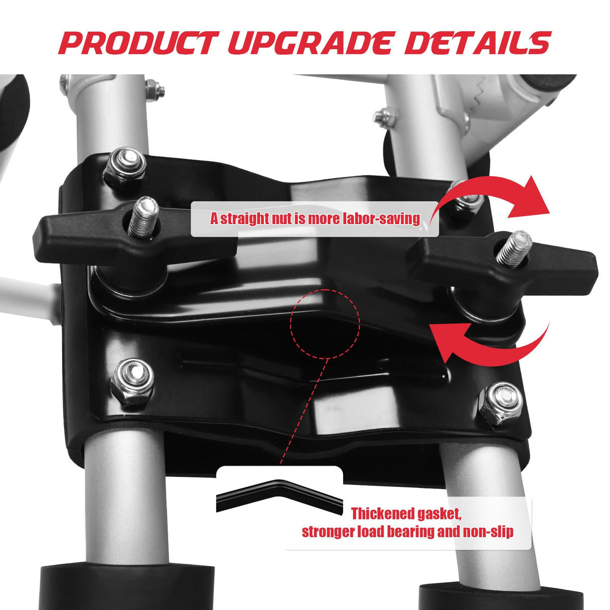 2 Pair Folding Adjustable Kayak Roof Rack V971354