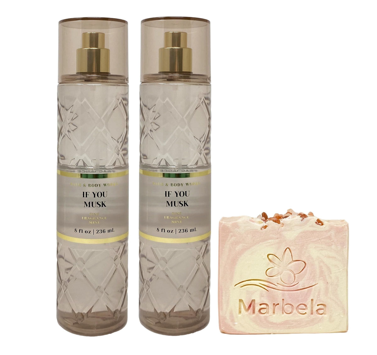 2 Pack Fine Fragrance Mist with Bar Soap I59169