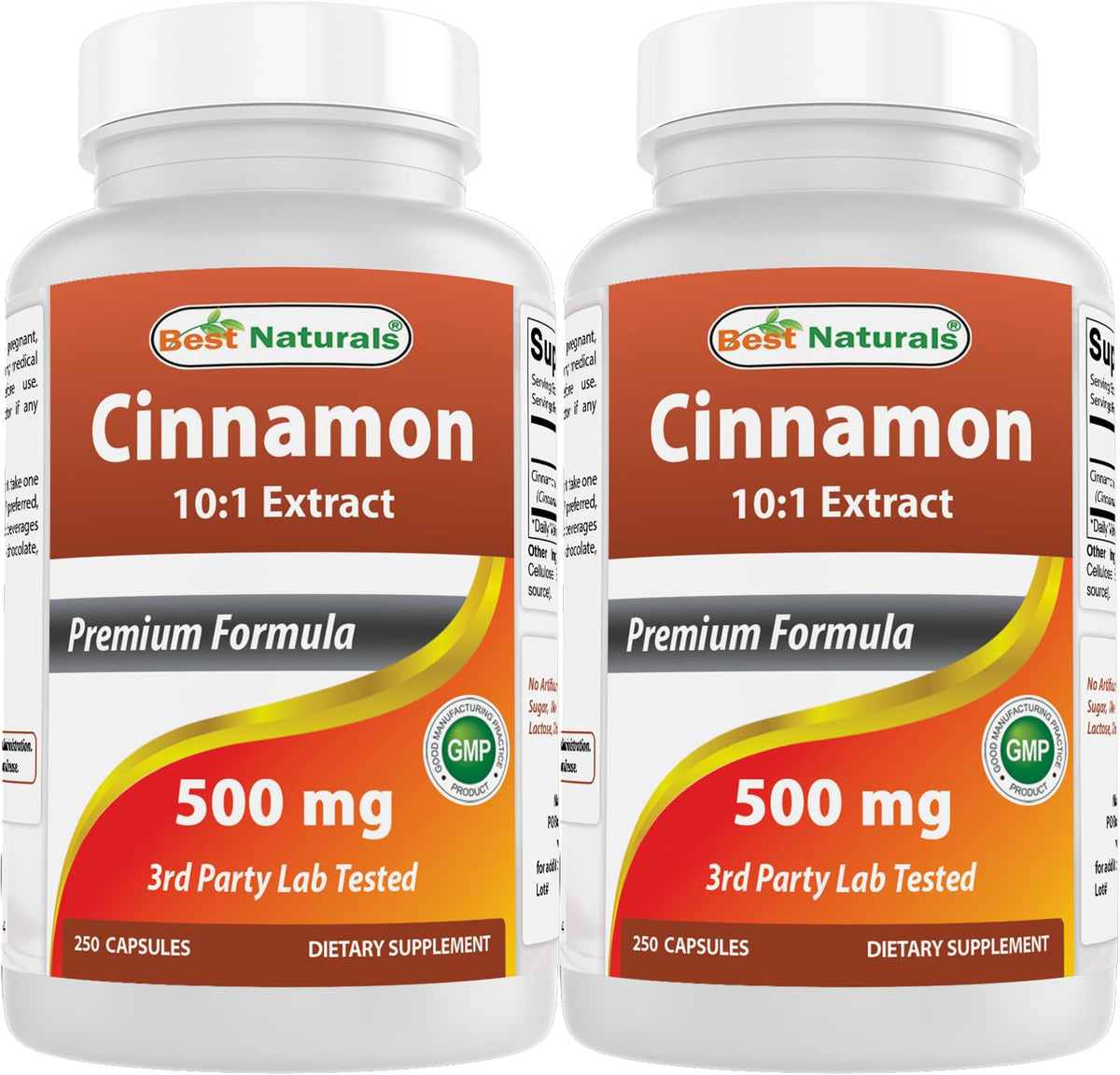Cinnamon 500 mg 250 Capsules Pack of 2 O229080