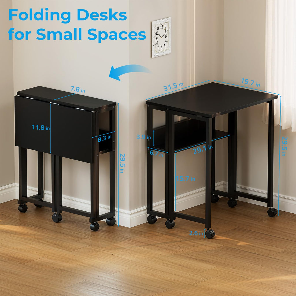 Folding Desk with Wheels X12194