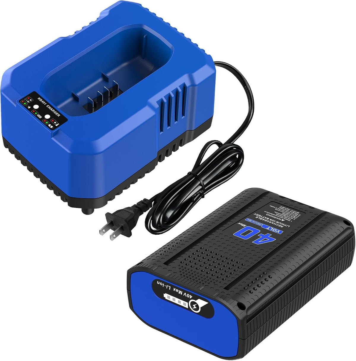 40V Battery with Charger Kit for Cordless Power Tools F65978