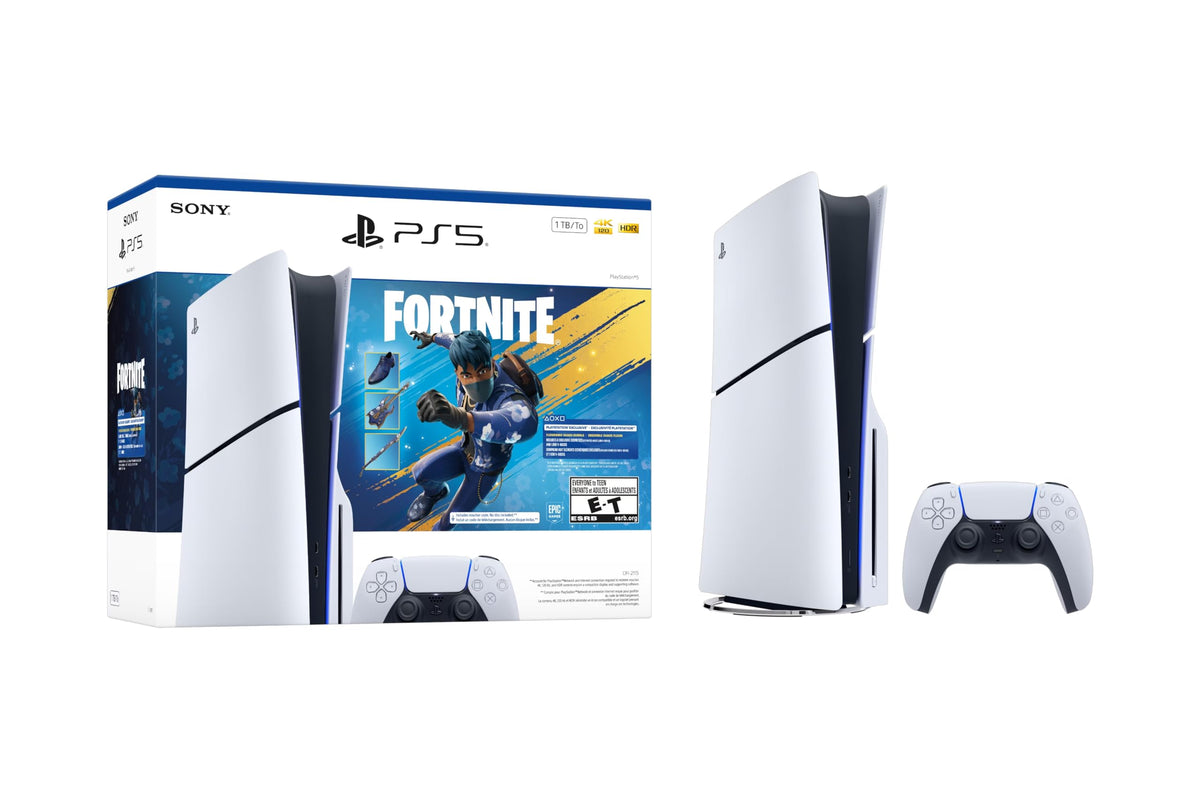 White Slim PS5 1TB Gaming Console L229