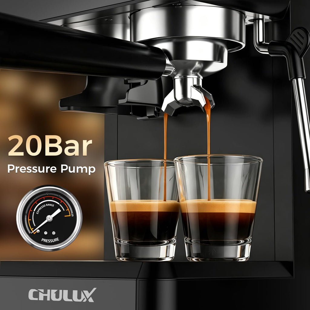 20Bar Espresso Machine with Conical Burr Grinder A154