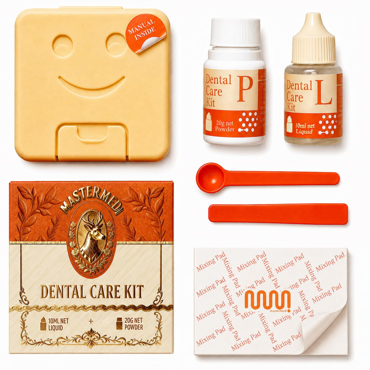 Zinc Oxide Eugenol Dental Cement Kit M73744