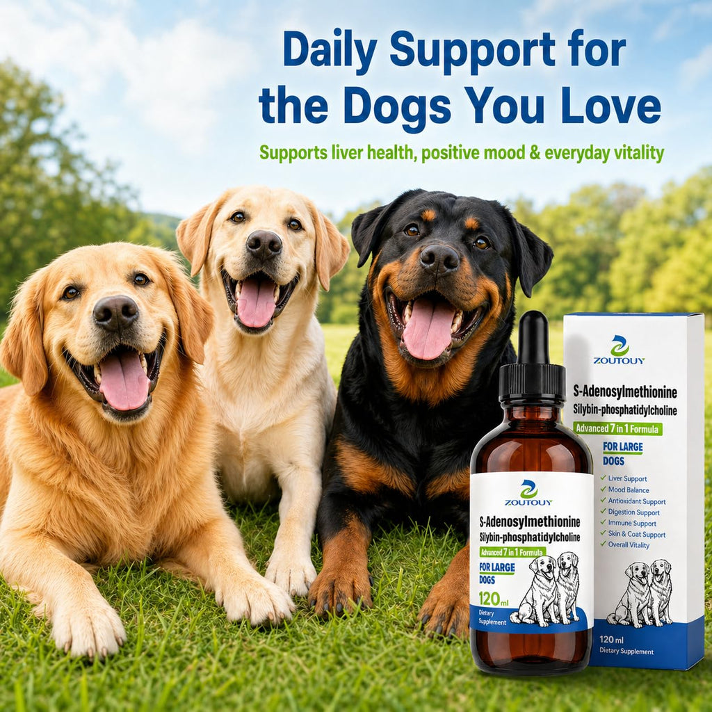 Dog Liver Supplement with Silybin, Milk Thistle, 120ml Q596