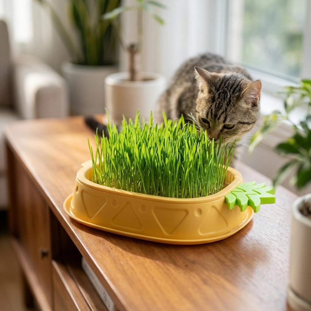 2 Pack Hydroponic Cat Grass Planter K6867