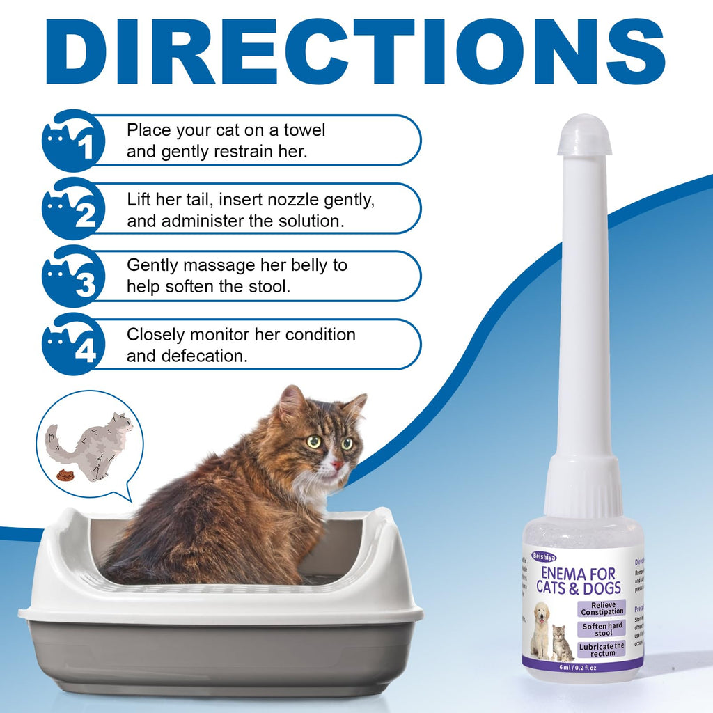 Disposable Enema for Cats & Dogs 6mL (3 Pack) U46632