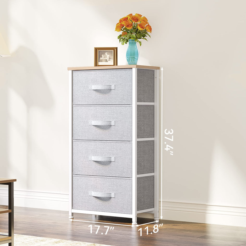 4 Drawer Fabric Storage Dresser O31272