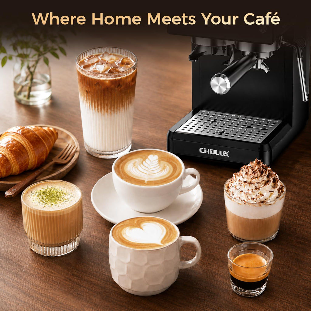 20Bar Espresso Machine with Conical Burr Grinder A154