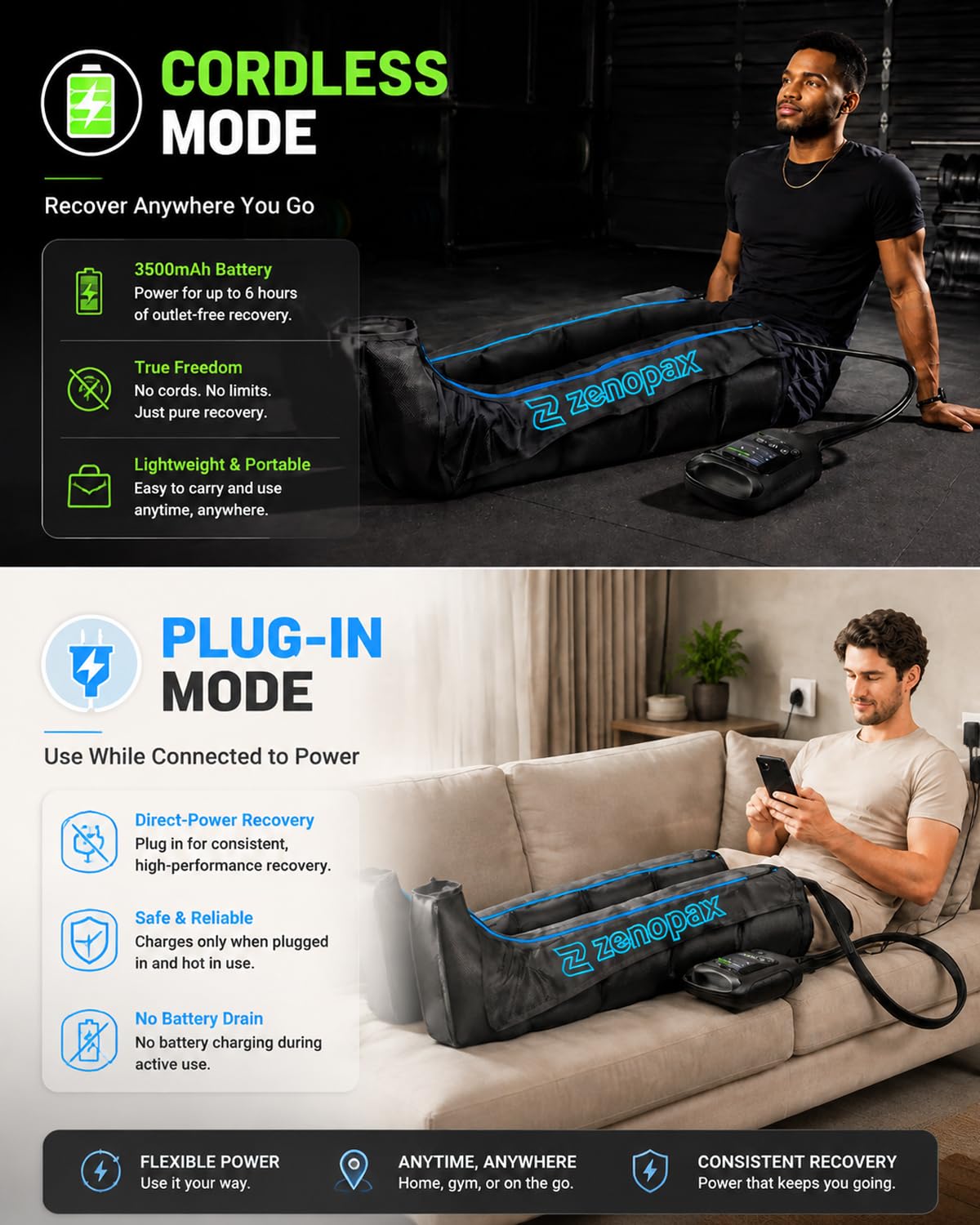 Air Compression Leg Massager H307
