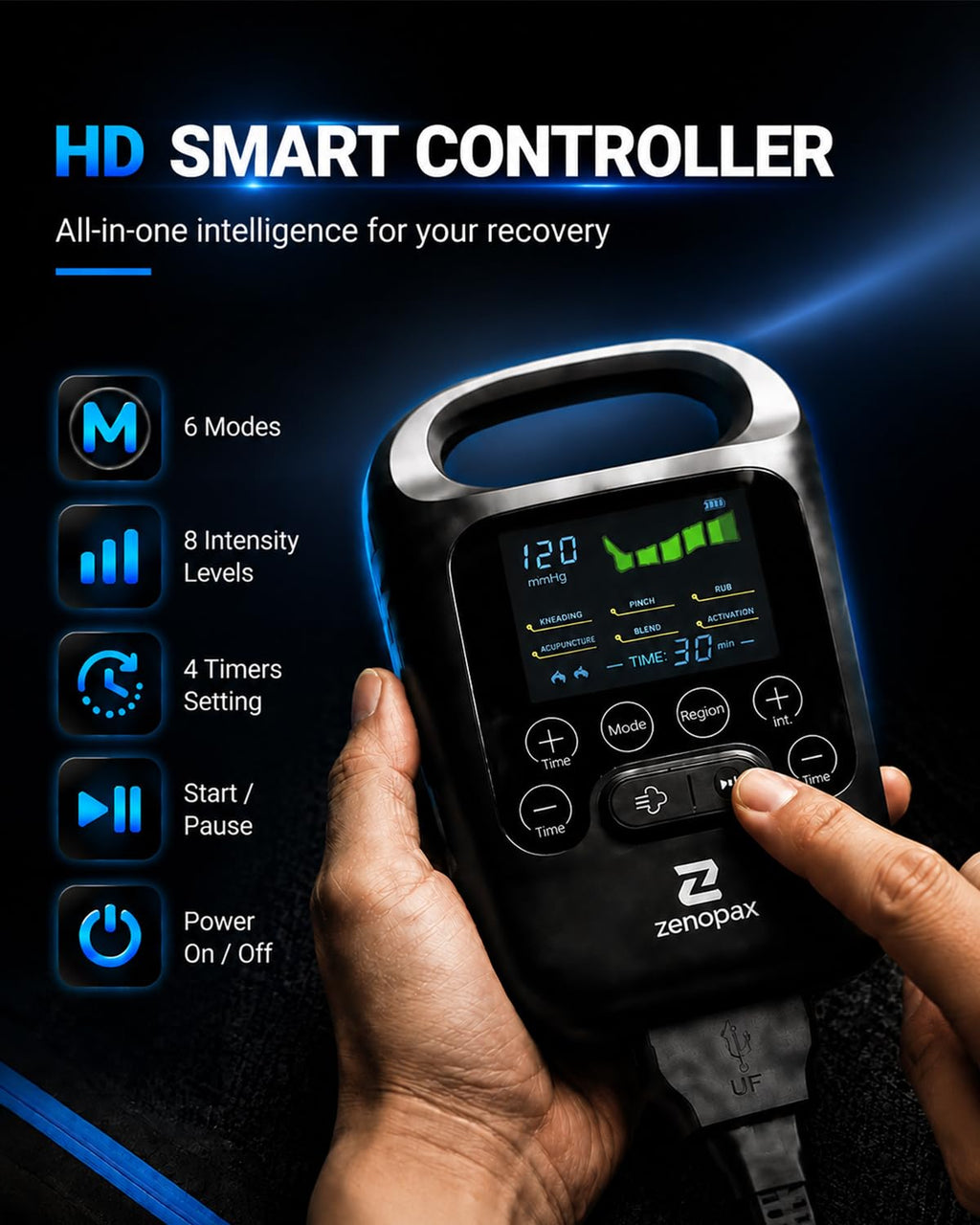 Air Compression Leg Massager H307