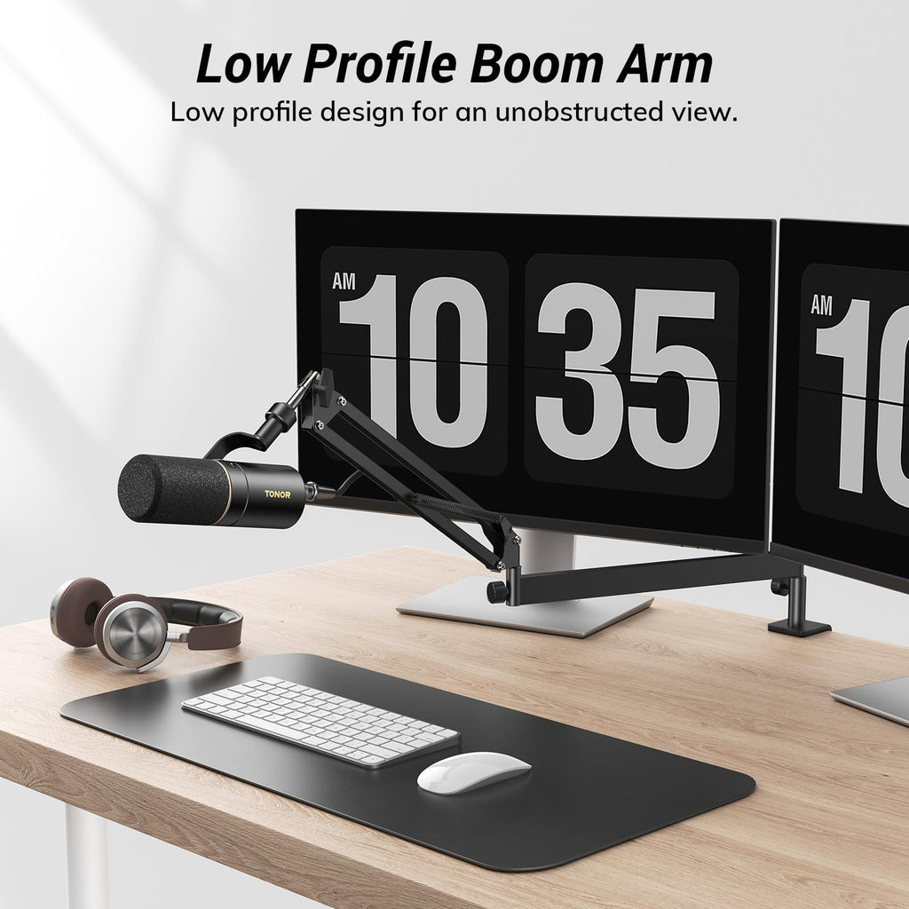 USB Condenser Microphone with Boom Arm X2109