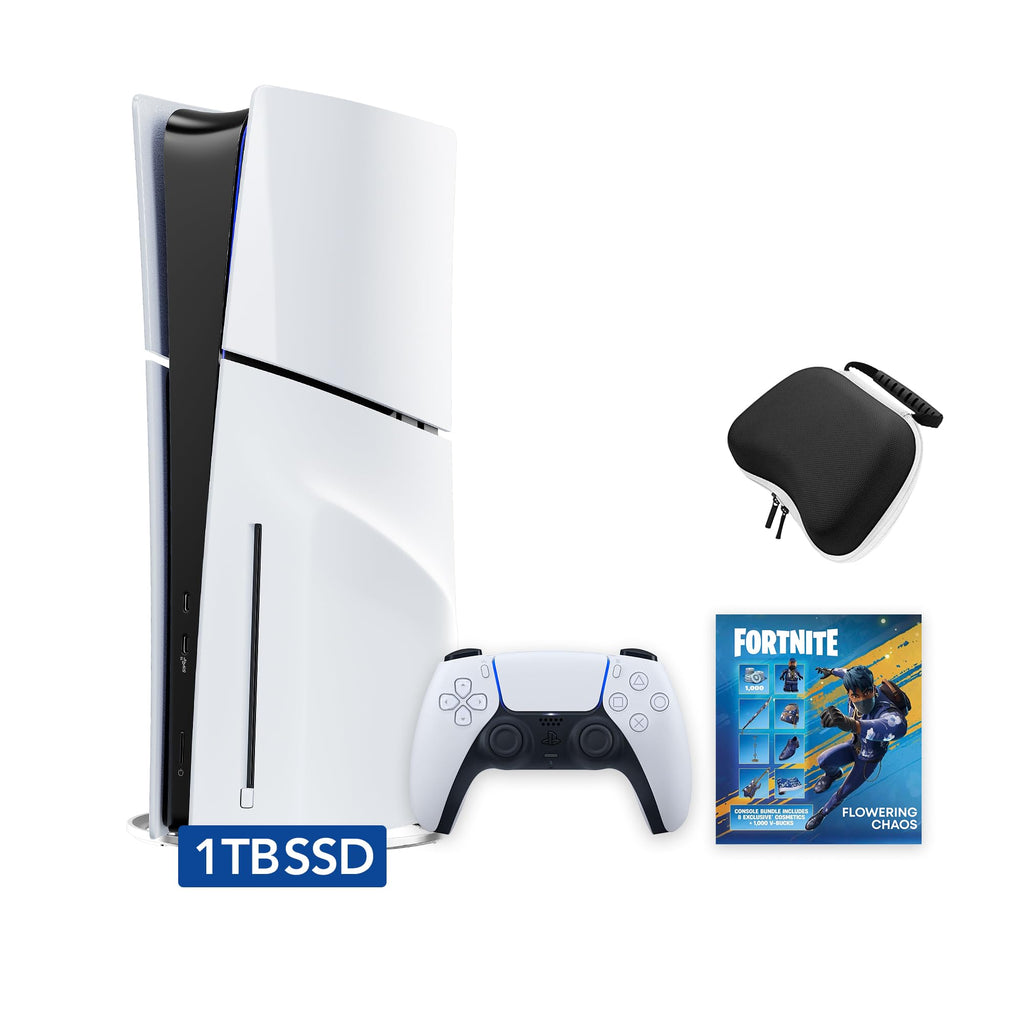 White Slim PS5 1TB Gaming Console L229