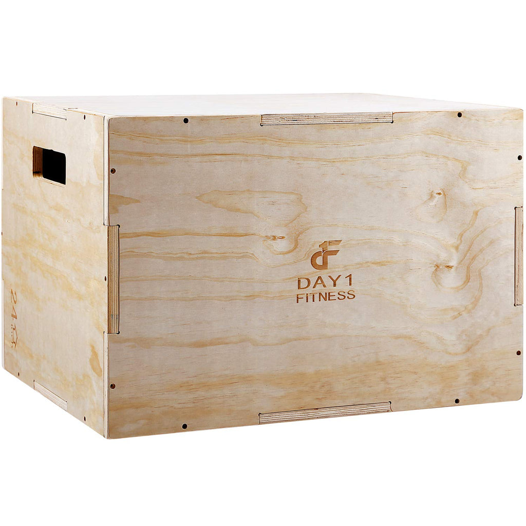 Wood Plyometric Box 30/24/20 3-in-1 Non-Slip V257