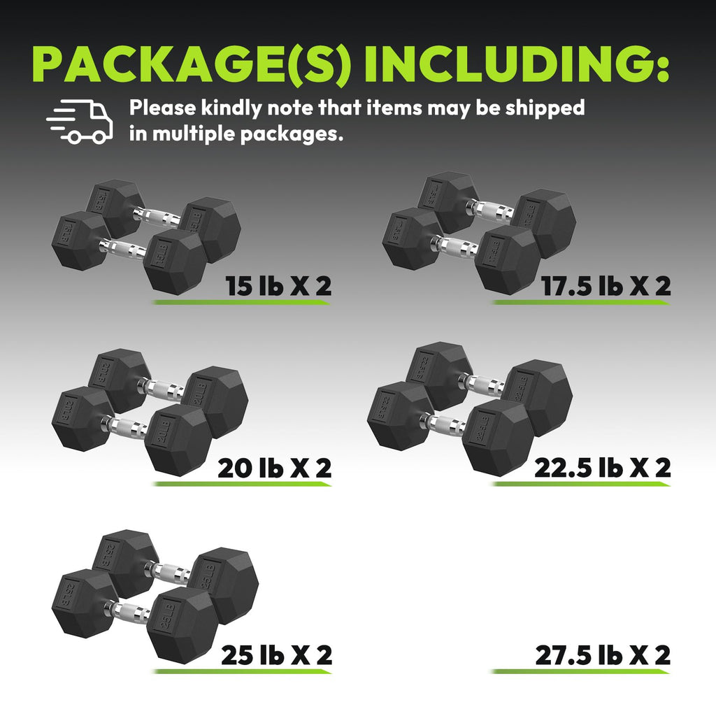 Hex Dumbbell Set D74362