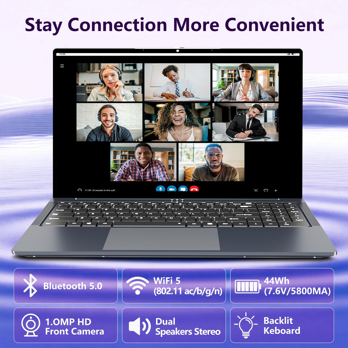 16GB RAM 256GB SSD Core i5 16" IPS FHD Laptop Computer M452975