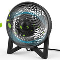 8 Inch Portable Quiet Desk Fan with 2 Speeds, Black T335660
