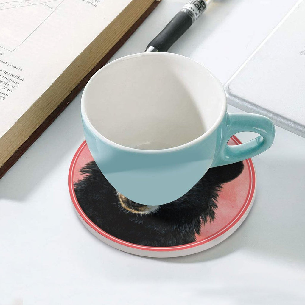 Black Bear Coasters Set of 4 I310
