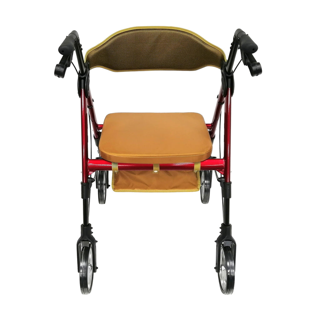 Heavy Duty 4 Wheel Rollator Walker with Seat L678