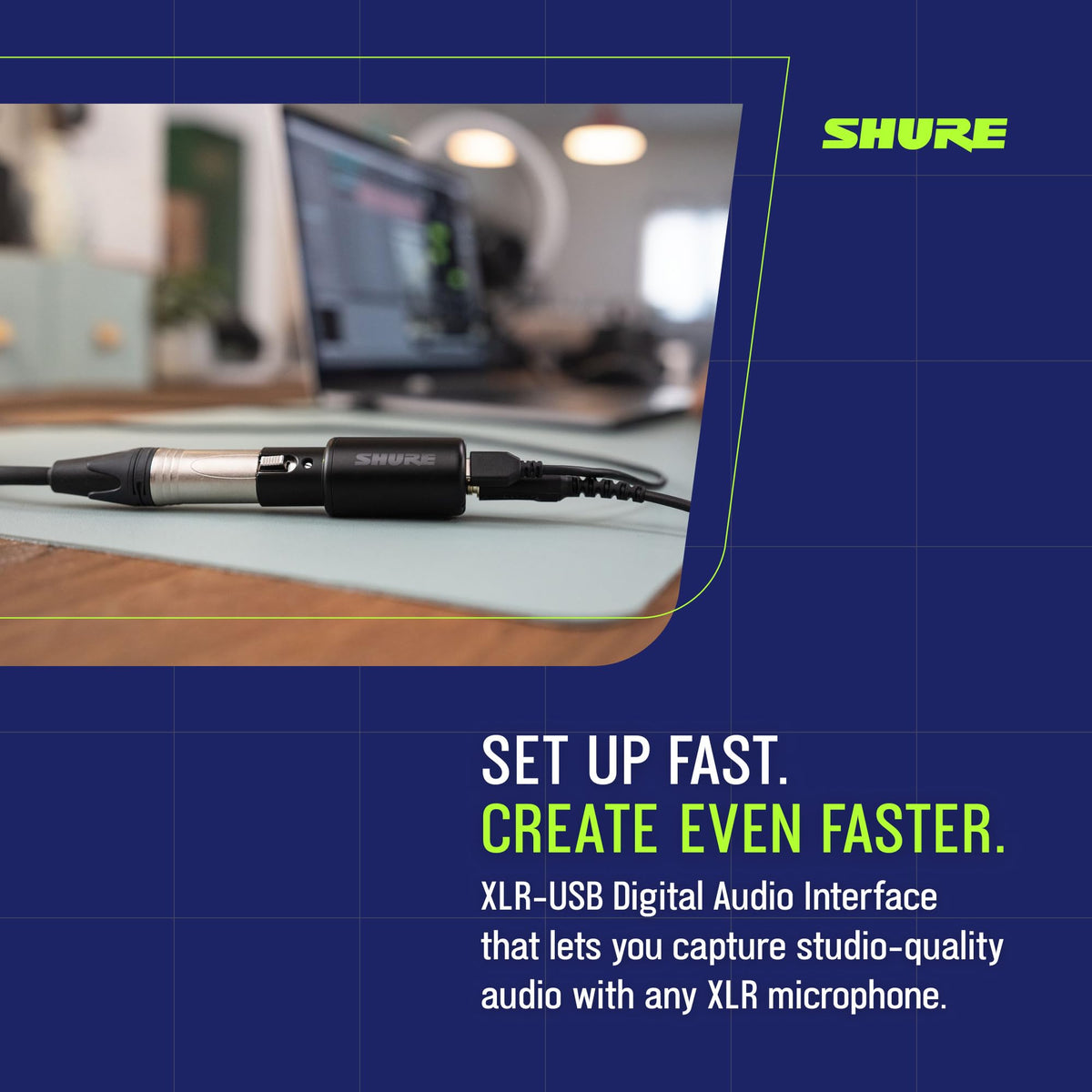 XLR-to-USB-C Audio Interface S365905