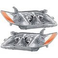 Toyota Camry Headlight Assembly Pair Driver and Passenger Side L7372