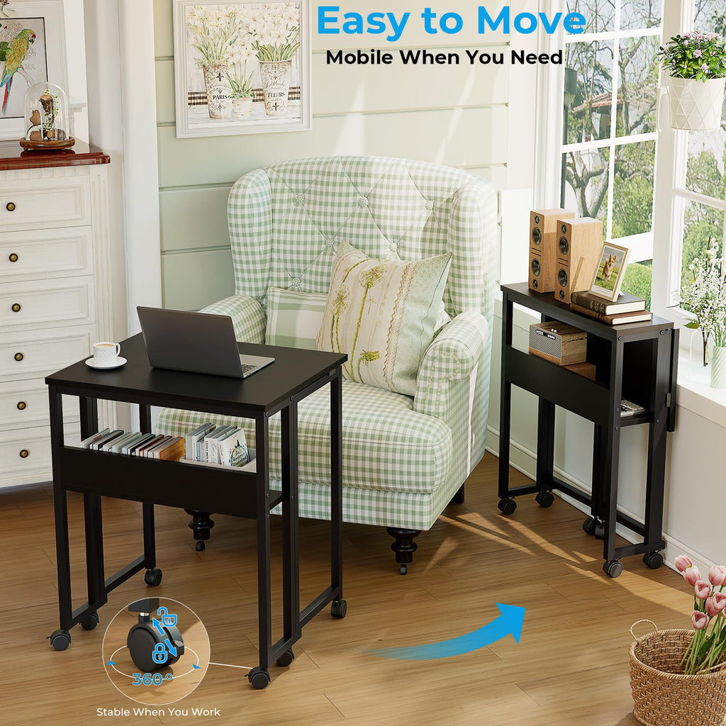 Folding Desk with Wheels X12194
