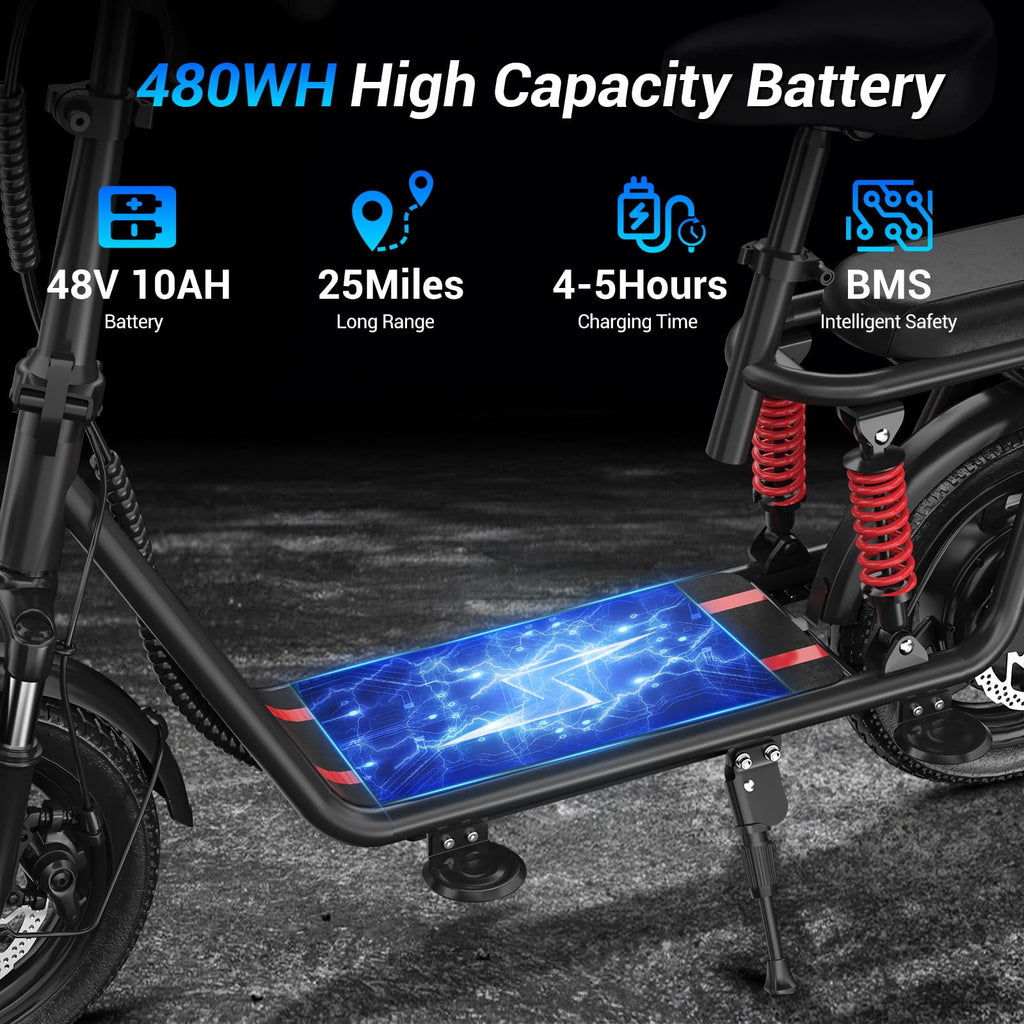 Electric Scooter with Seat O287
