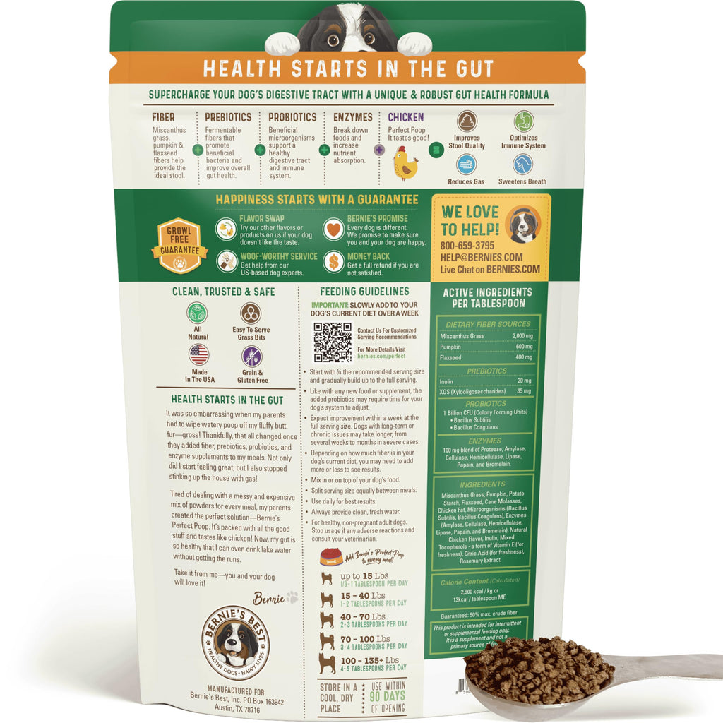 Dog Digestion Supplement, Chicken, 30 oz Z173244