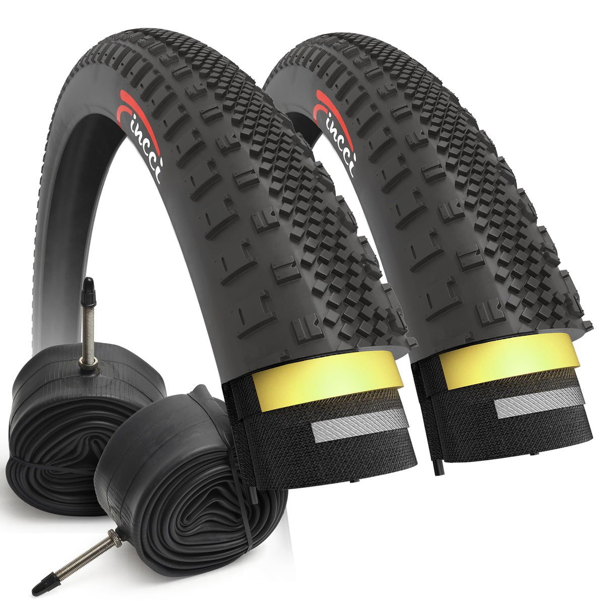 700x38c Gravel Bike Tires & Tube Foldable R5544