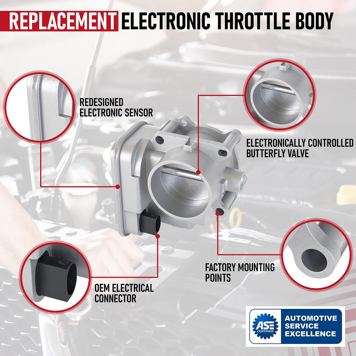 Electronic Throttle Body Assembly E5631
