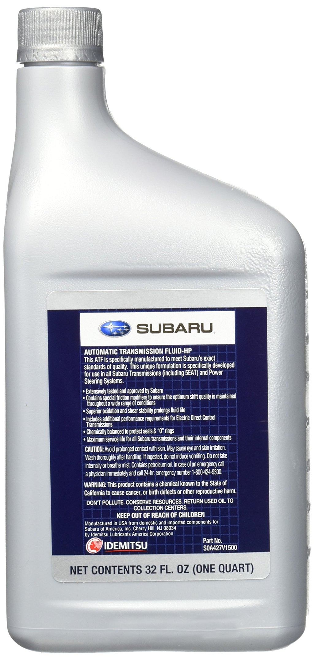 Automatic Transmission Fluid 1 Quart D845