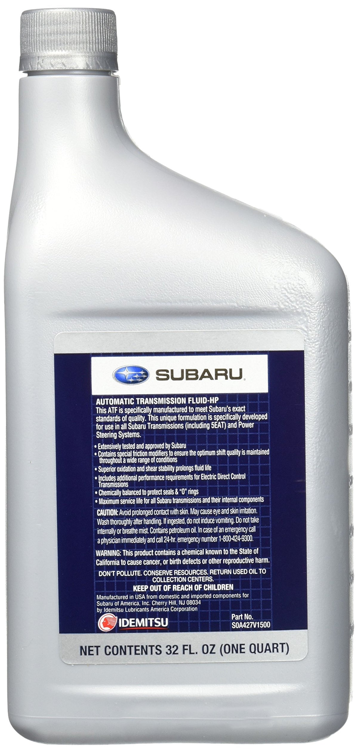 Automatic Transmission Fluid 1 Quart D845