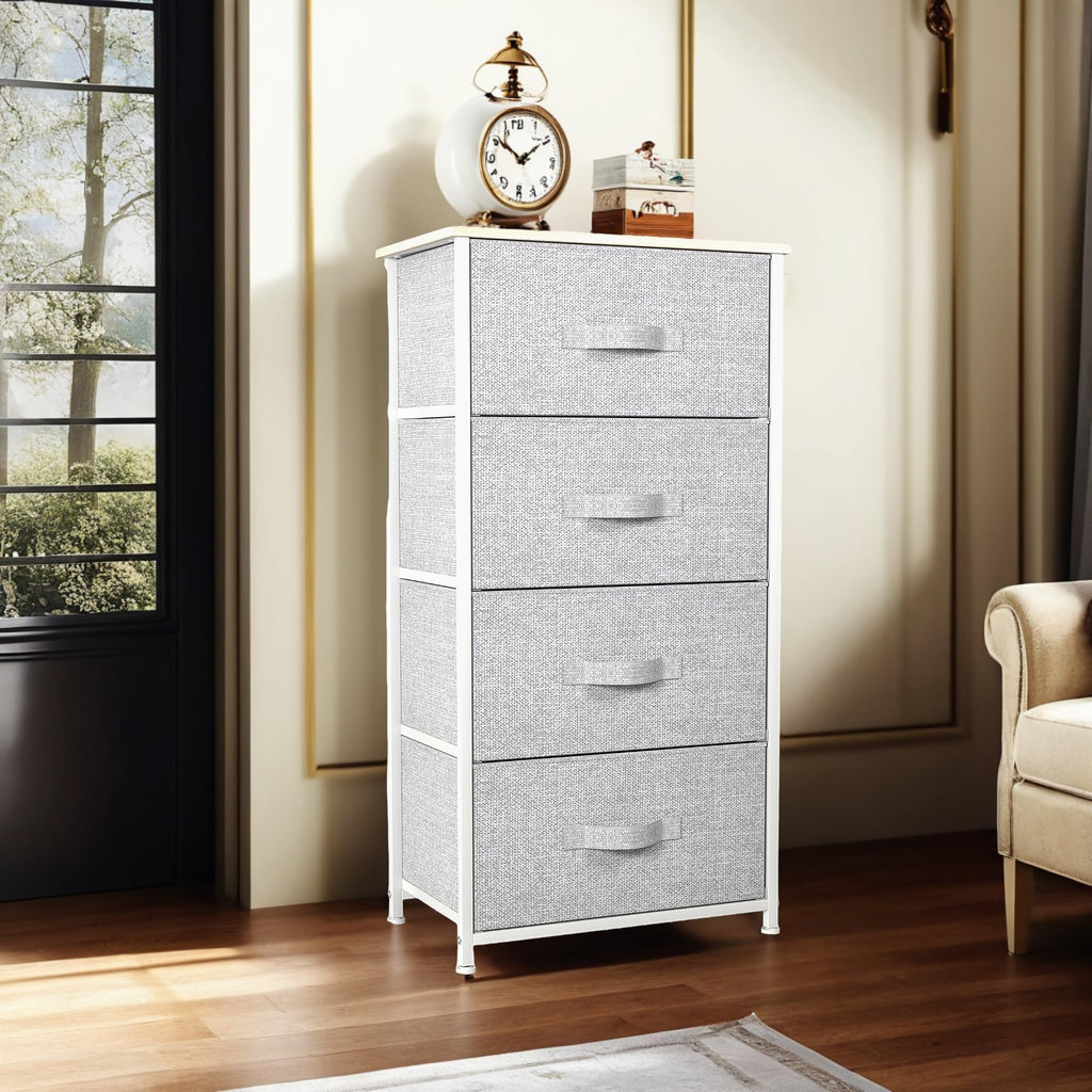 4 Drawer Fabric Storage Dresser O31272